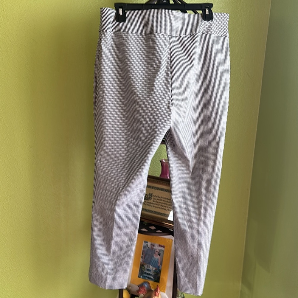 💖Peck n Peck blk/wht gingham check pull on stretch pant - Picture 5 of 5